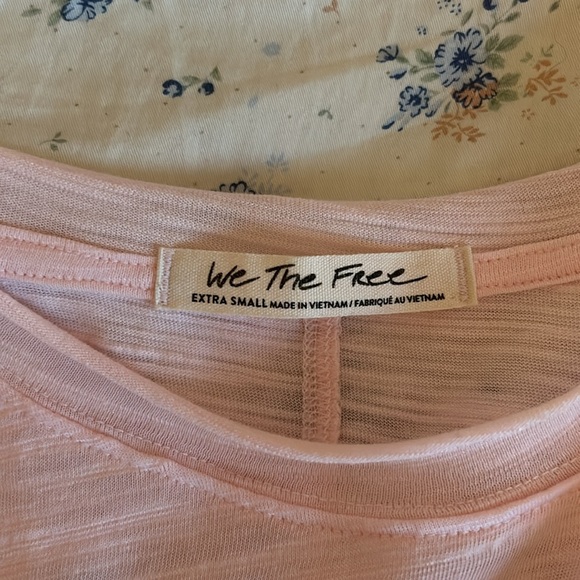 Free People Baby Pink Long Sleeve - Picture 3 of 3